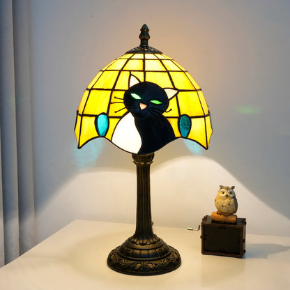 European Luxury Crystal Table Lamp - Elegant Ornate Bedside Light with Premium Fabric Lampshade