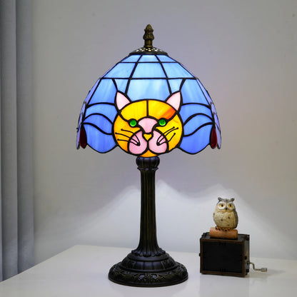 European Luxury Crystal Table Lamp - Elegant Ornate Bedside Light with Premium Fabric Lampshade