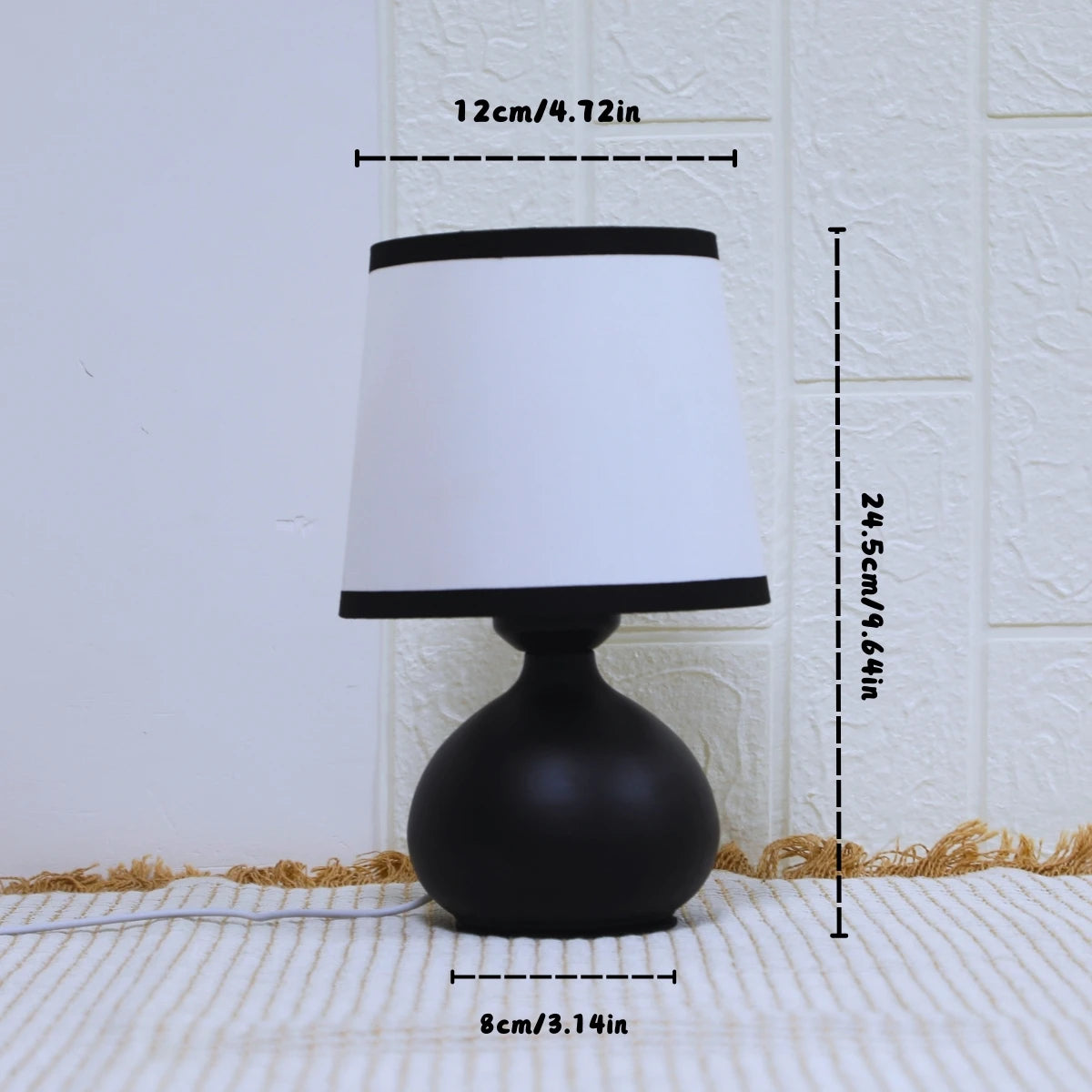 Nordic Adjustable Wooden Art LED Table Lamp - Minimalist Desk Lamp with Eye Protection for Bedroom Study & Reading