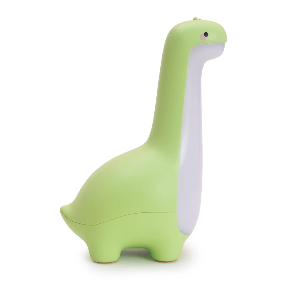 Dinosaur Night Light - Cute LED Bedside Lamp with 15-Minute Timer & USB Charging
